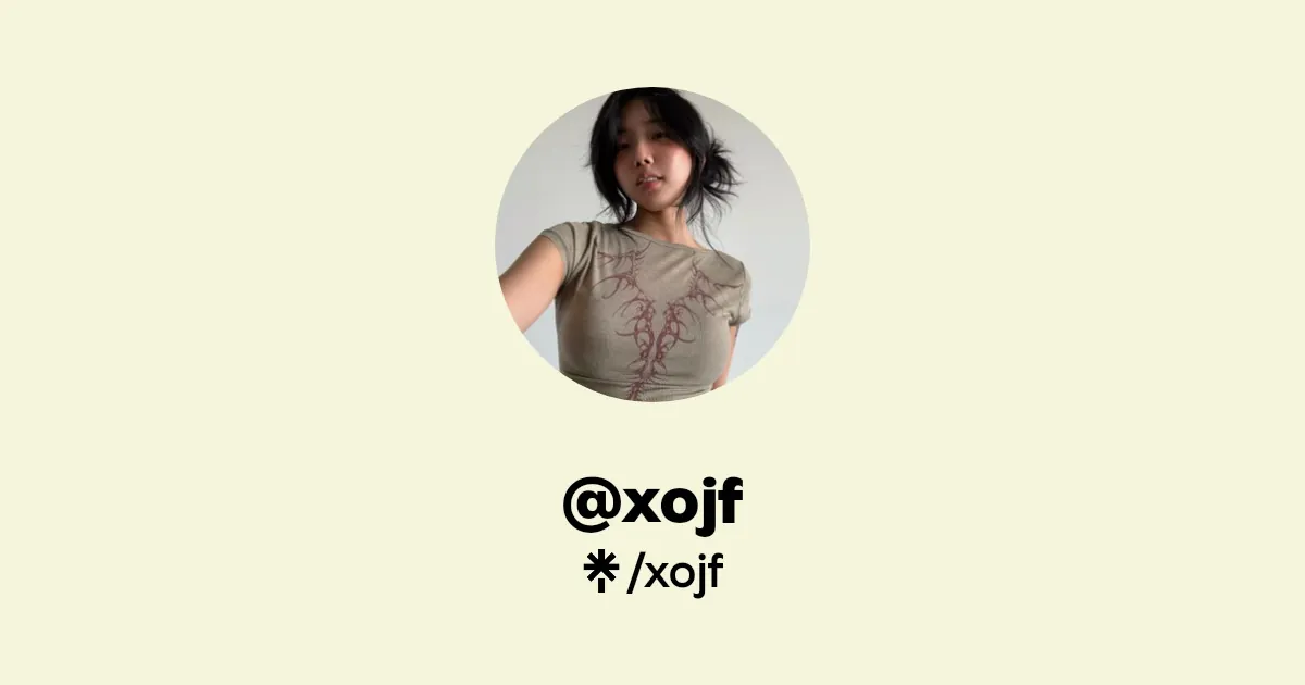 xxoojjff — asian cam girl nudes, leaks & cam videos